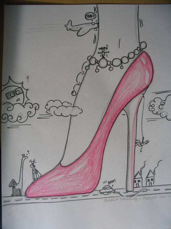 Creation of High Heel Town: Step 4